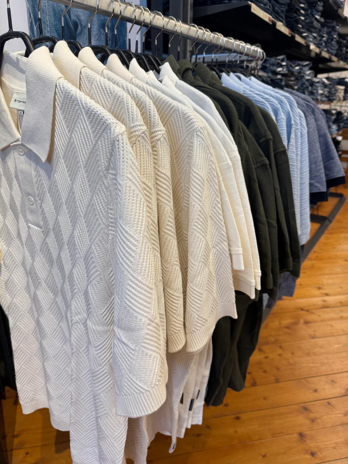 Herren-Strickpolos