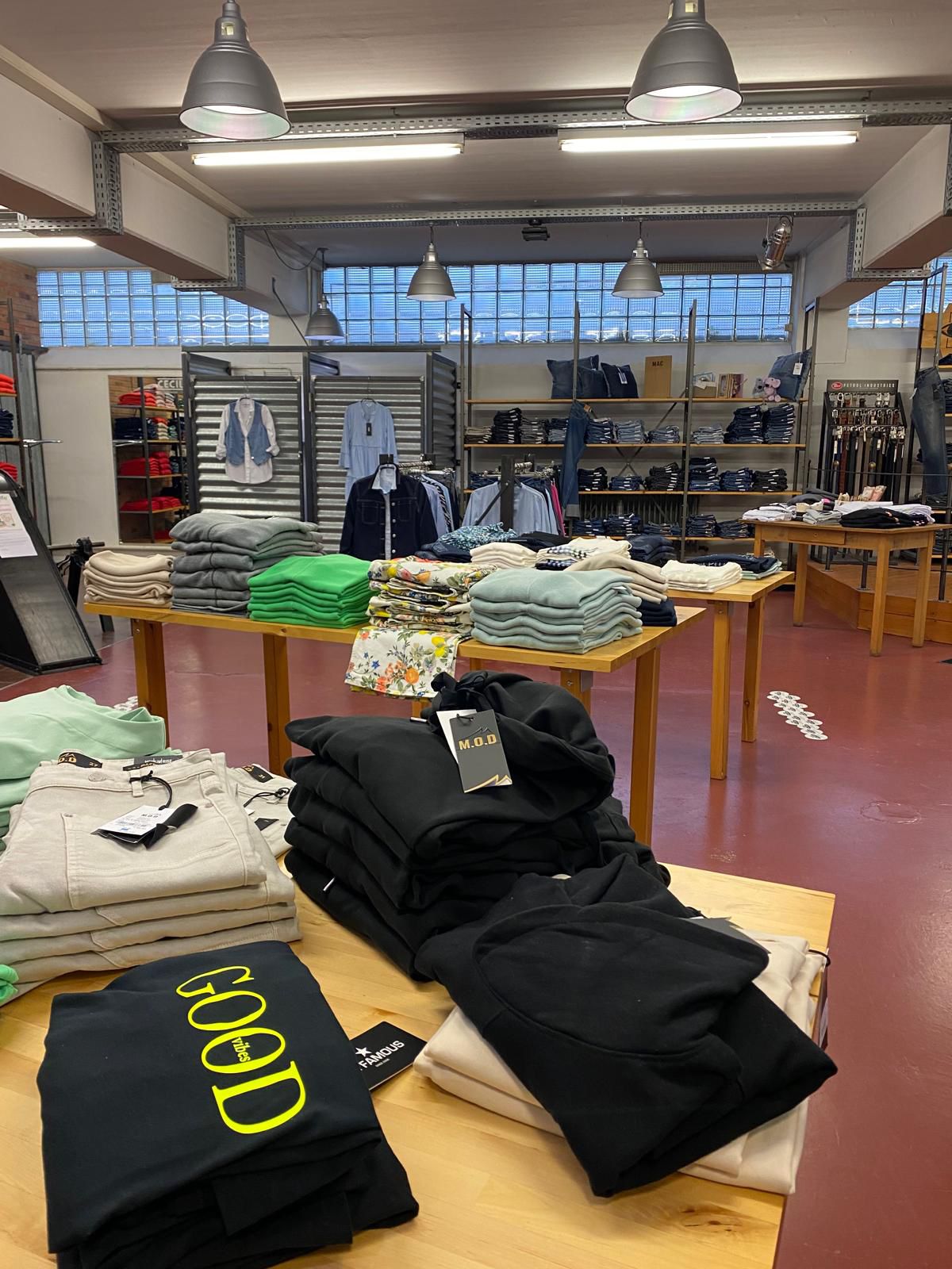 Blick in die Jeans Factory